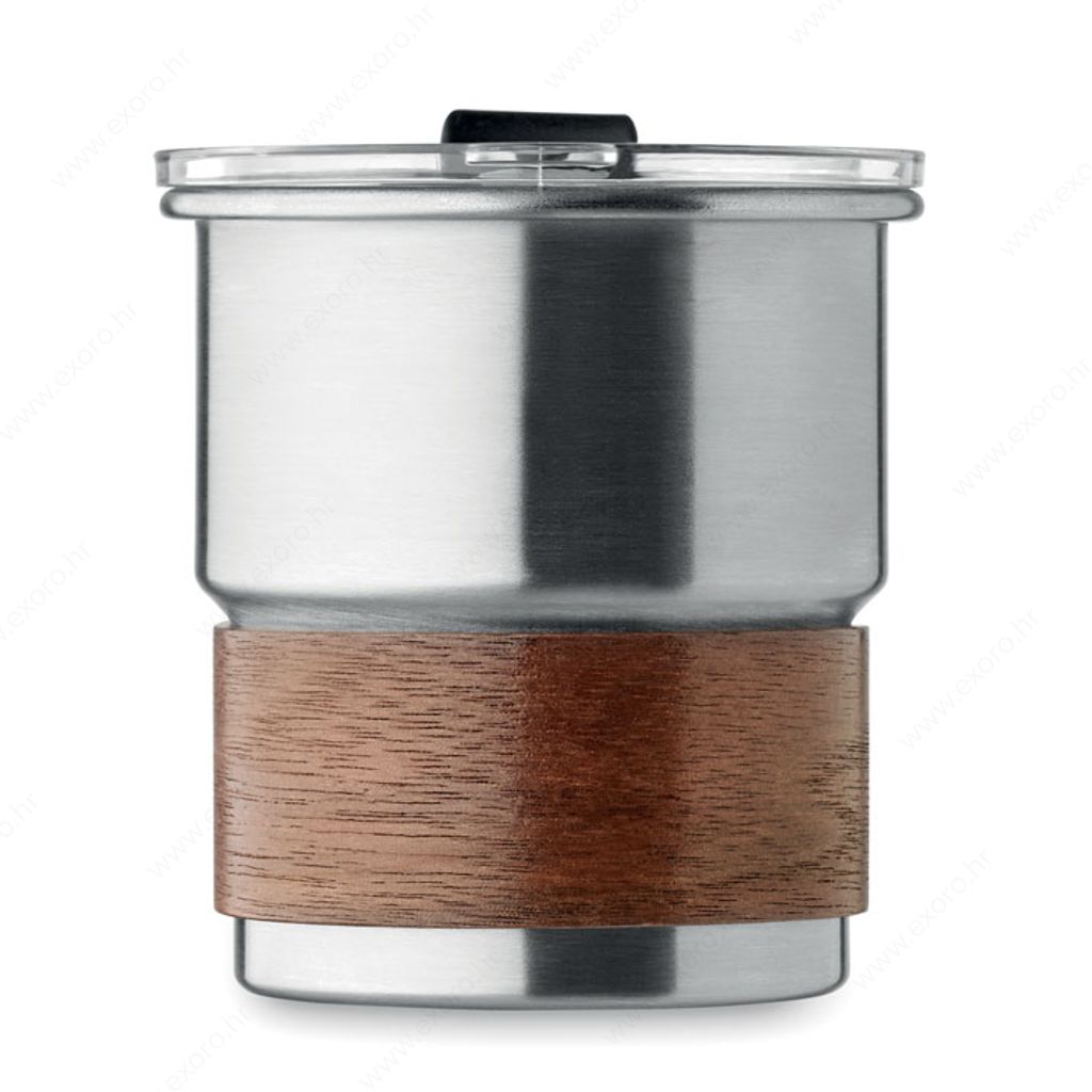 MO2423-16 Šalica MATE metalna, 260ml, srebrna