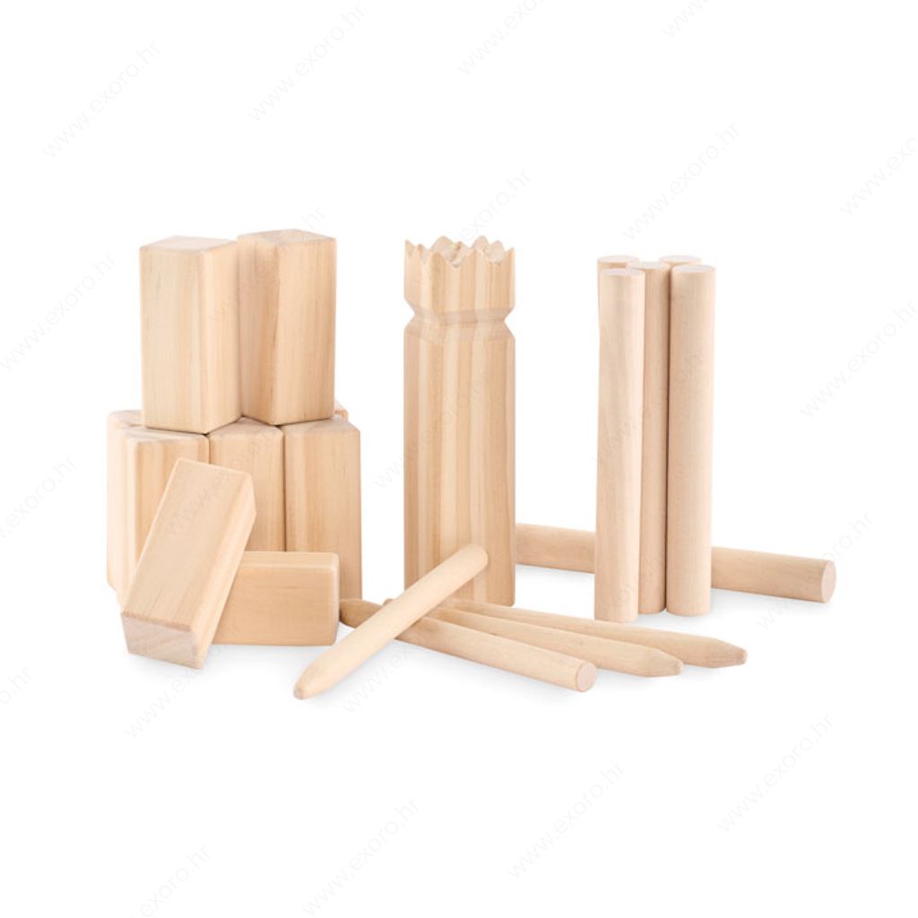 MO2433-40 Društvena igra bacanje stapova KING PETIT drvena