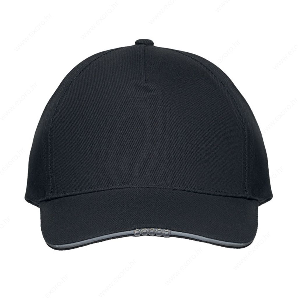 MO2439-03 Kapa šilt LUZCAP +5 led, crna
