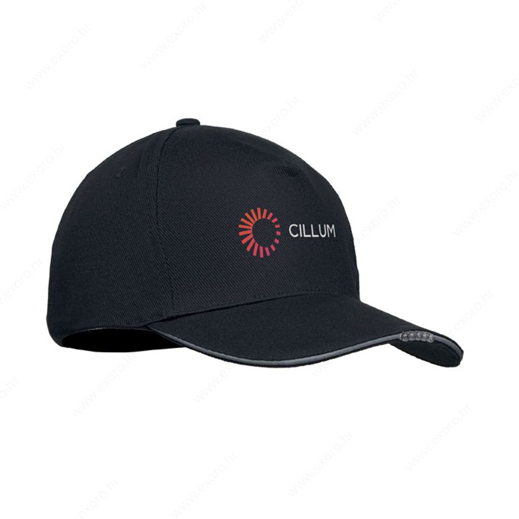 MO2439-03 Kapa šilt LUZCAP +5 led, crna