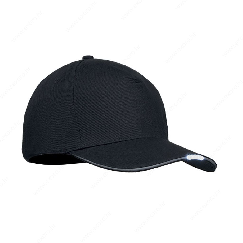 MO2439-03 Kapa šilt LUZCAP +5 led, crna