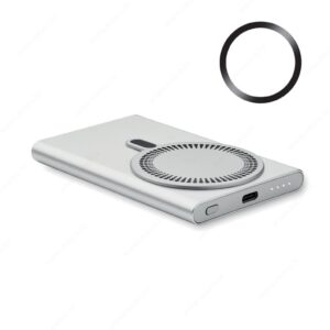 MO2442-16 Punjač prijenosni, bežični PAWTT 15W, srebrni