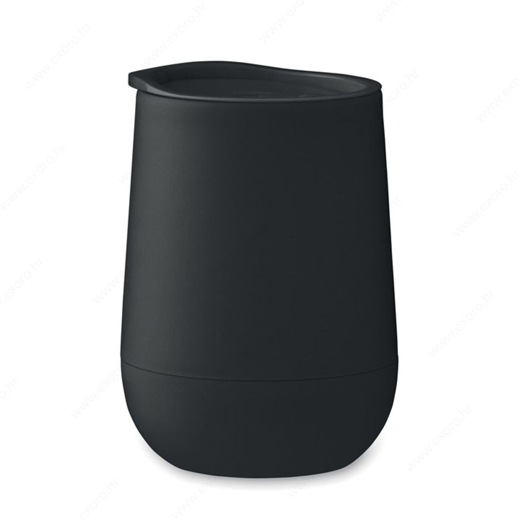 MO2444-03 Čaša GO plastična, 300ml, crna