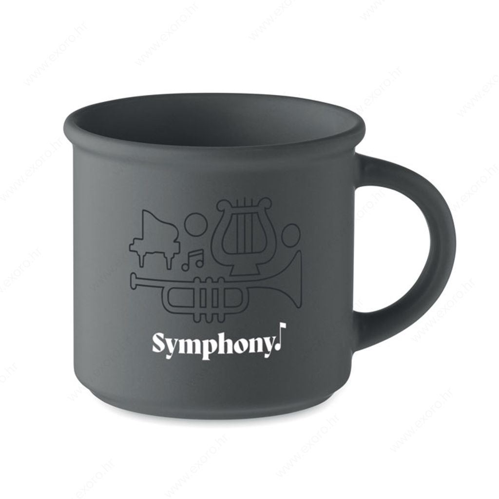 MO2455-15 Šalica CUPAGE keramička, 300ml, siva