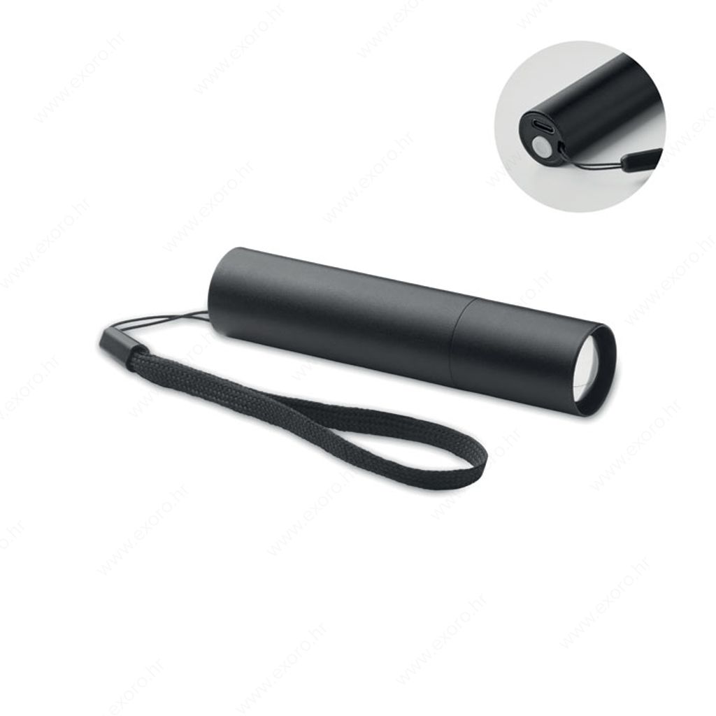 MO2461-03 Svjetiljka džepna ALUMINATE crna