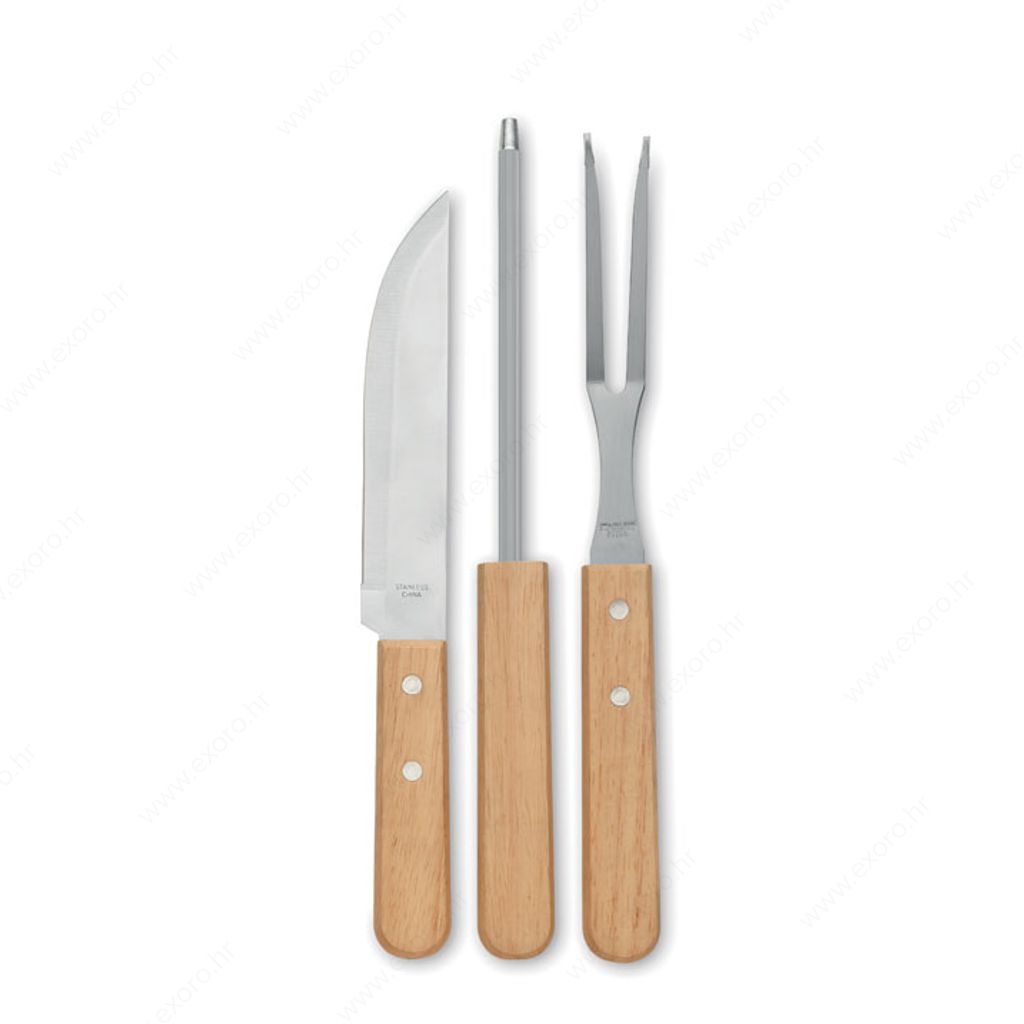 MO2471-40 Roštilj set TOOLDERA pk3 drveni