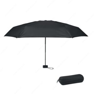 Kišobran PORTLAND 19'' sklopivi, ručno otvaranje, crni