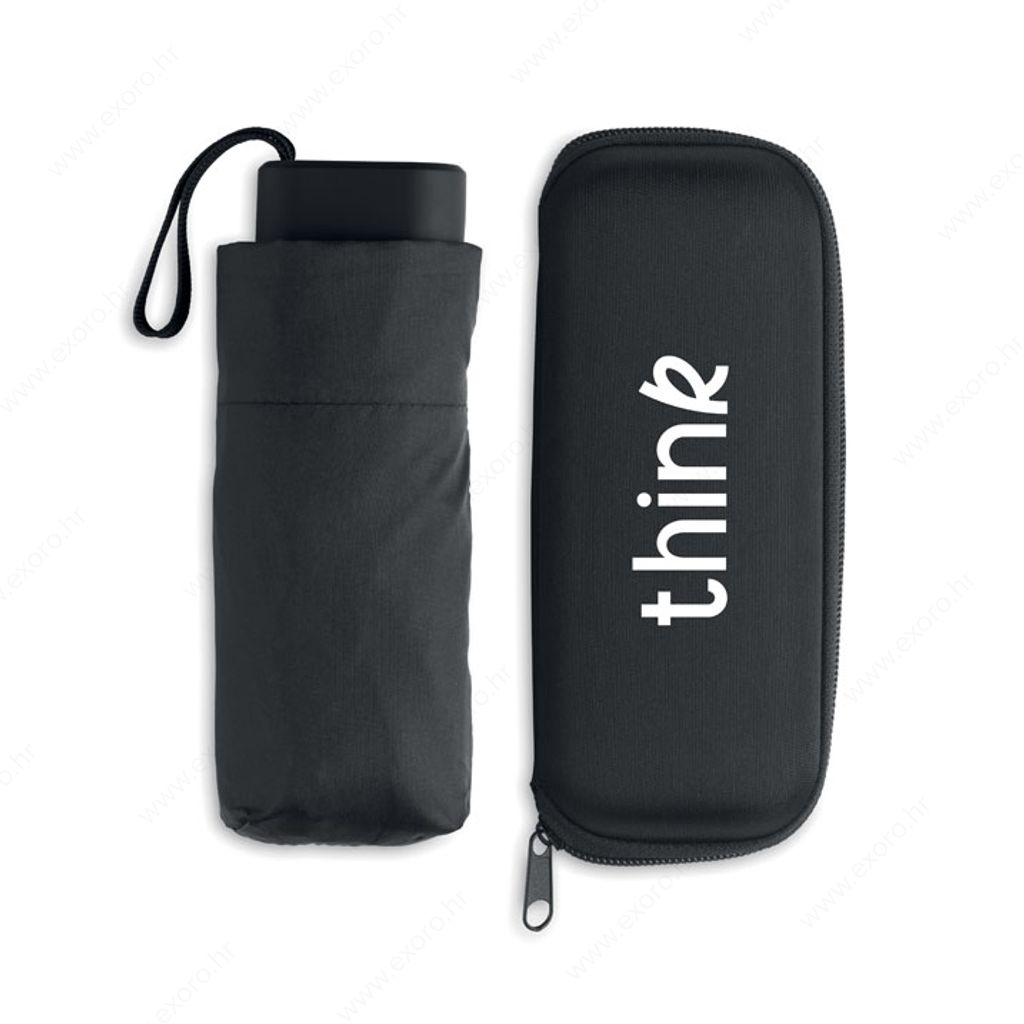 MO2477-03 Kišobran sklopivi 19" PORTLAND crni