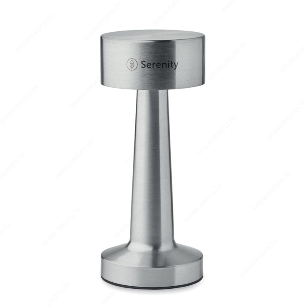 MO2478-16 Stolna svjetiljka HIERLUZ, željezna s 12 LED svjetala, mat srebrna