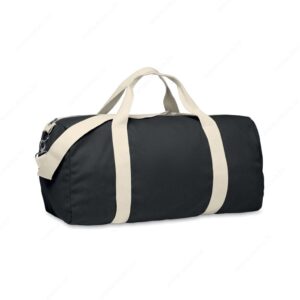 Torba putna MALDI pamuk, RPET, 320g, crna