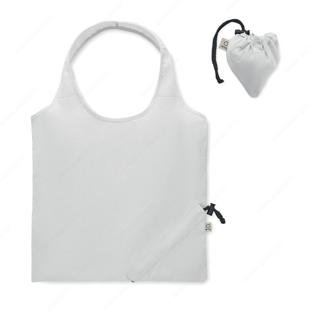 MO2487-06 Torba shopping CARRIE COLOUR 140gr., bijela