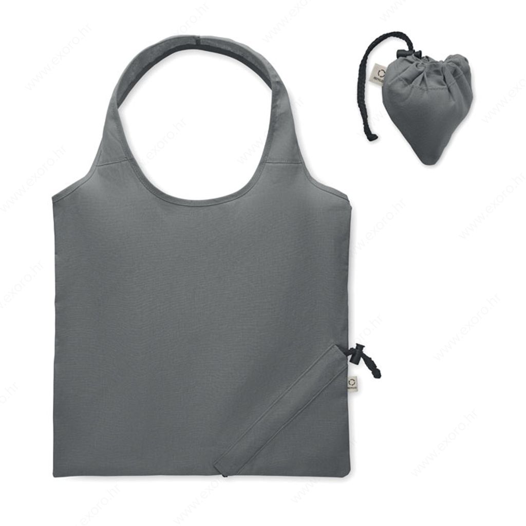 MO2487-15 Torba shopping CARRIE COLOUR 140gr., tamno siva