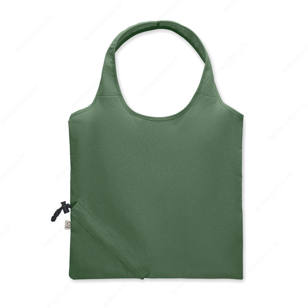 MO2487-60 Torba shopping CARRIE COLOUR 140gr., tamno zelena