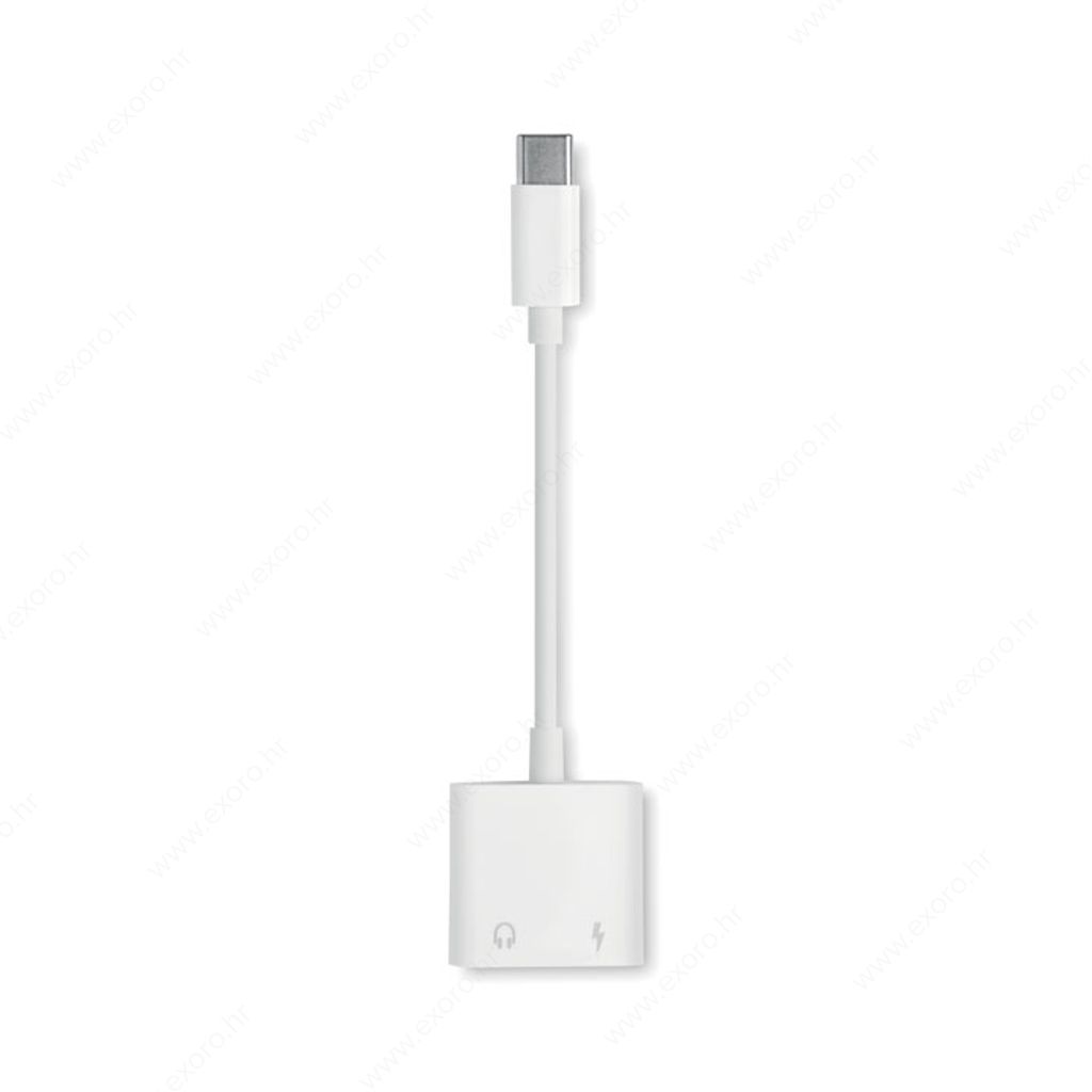 MO2496-06 Razdjelnik audio KOENET USB tip-C, bijeli