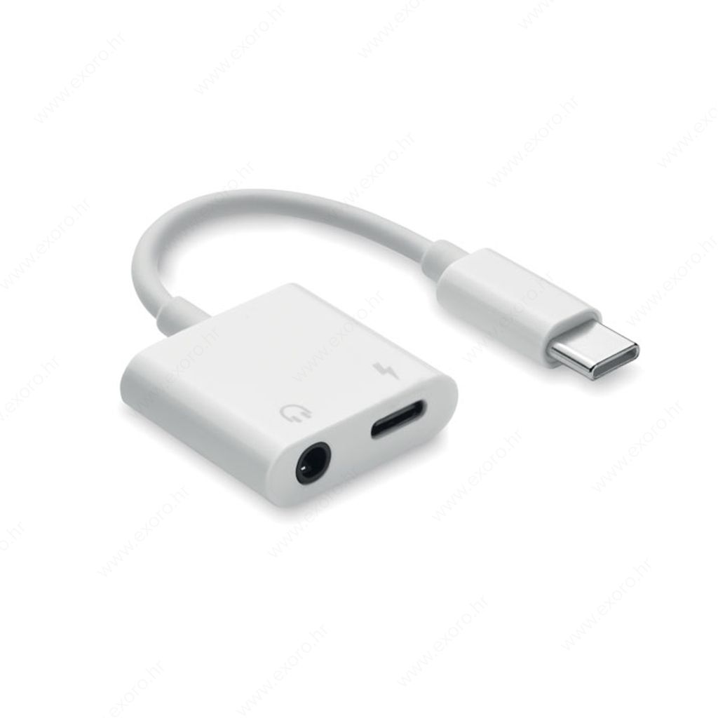 MO2496-06 Razdjelnik audio KOENET USB tip-C, bijeli