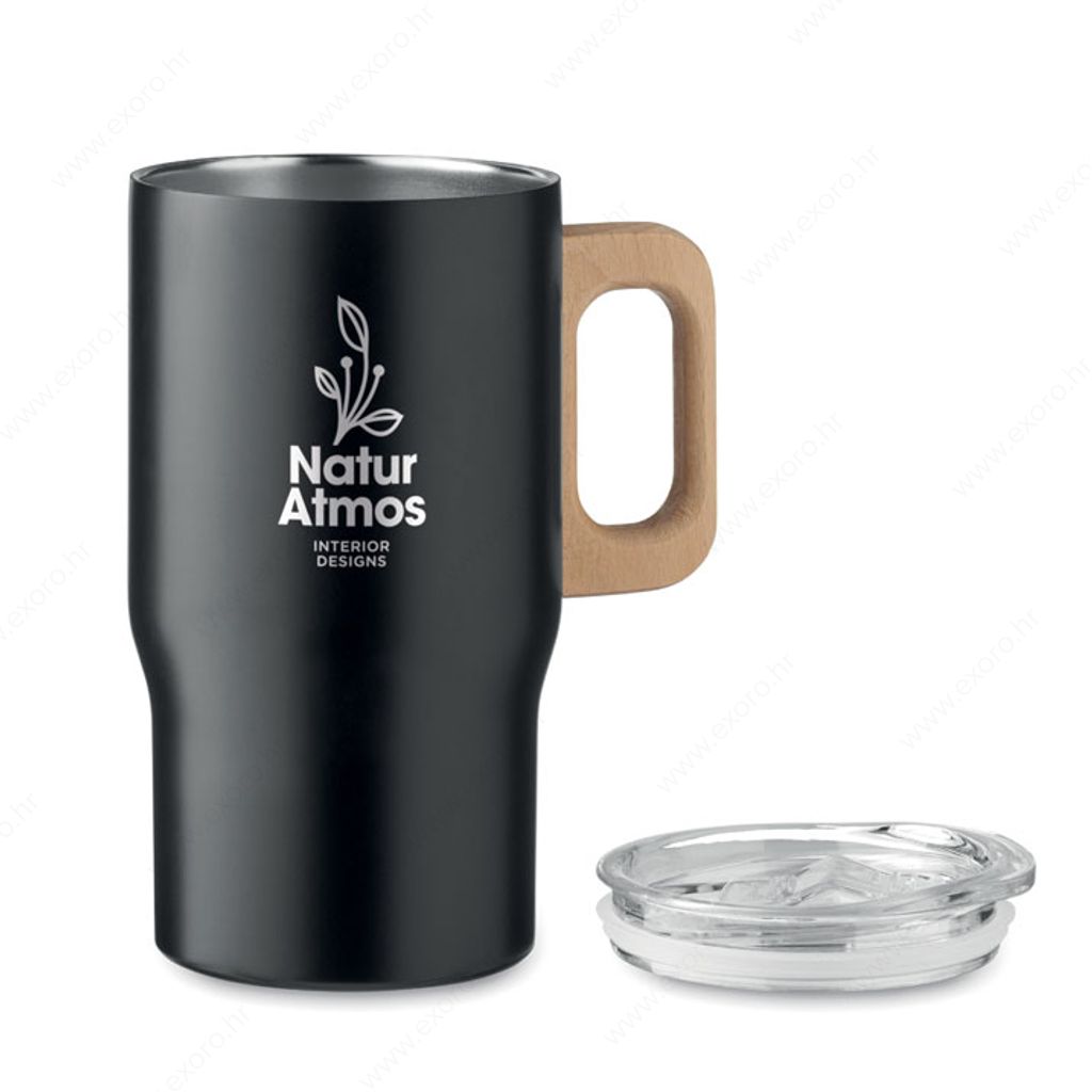 MO2499-03 Čaša TUMBOO termo, metalna, 350ml, crna