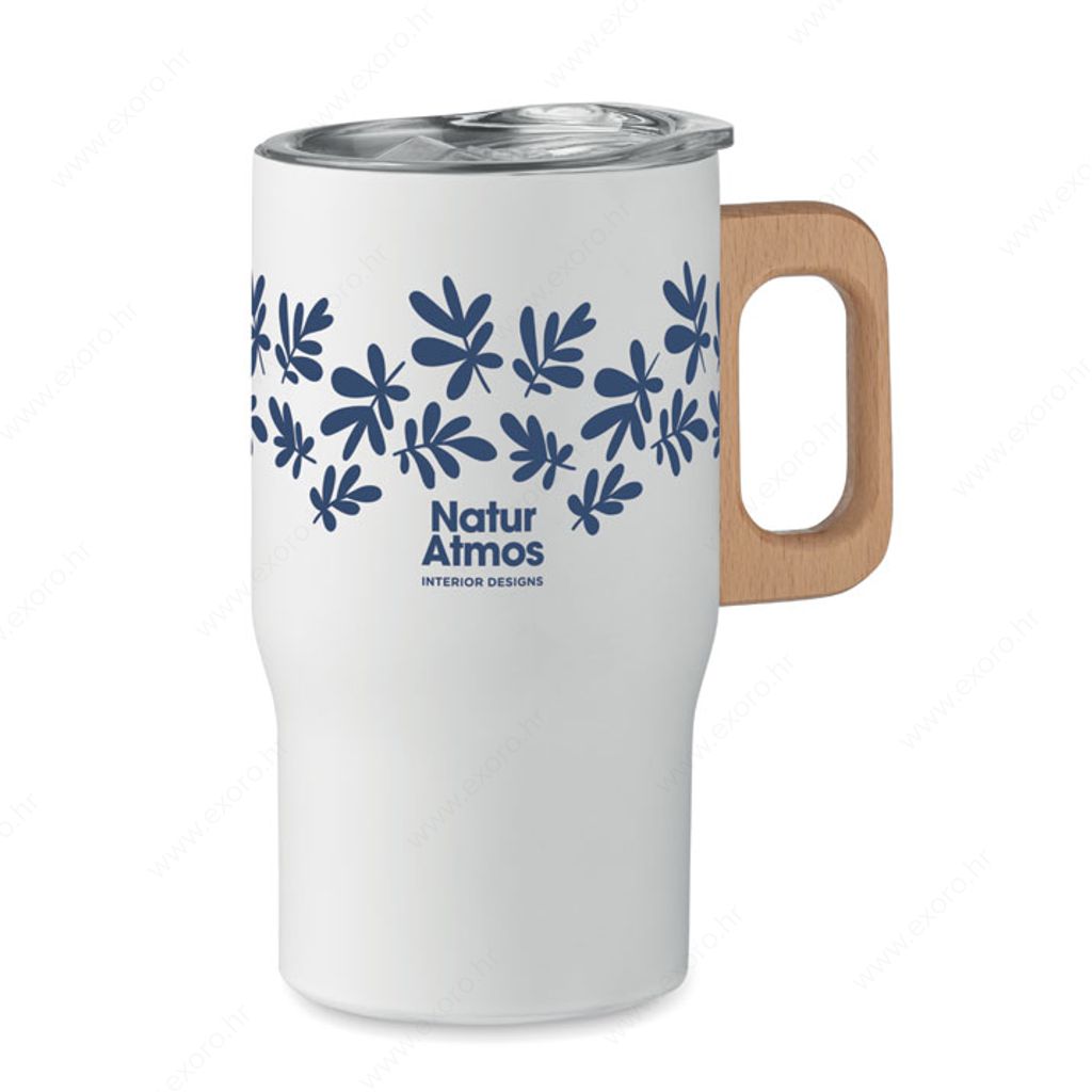 MO2499-06 Čaša TUMBOO termo, metalna, 350ml, bijela