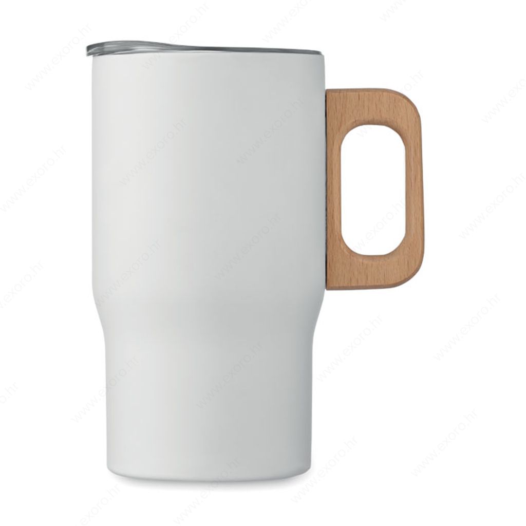 MO2499-06 Čaša TUMBOO termo, metalna, 350ml, bijela