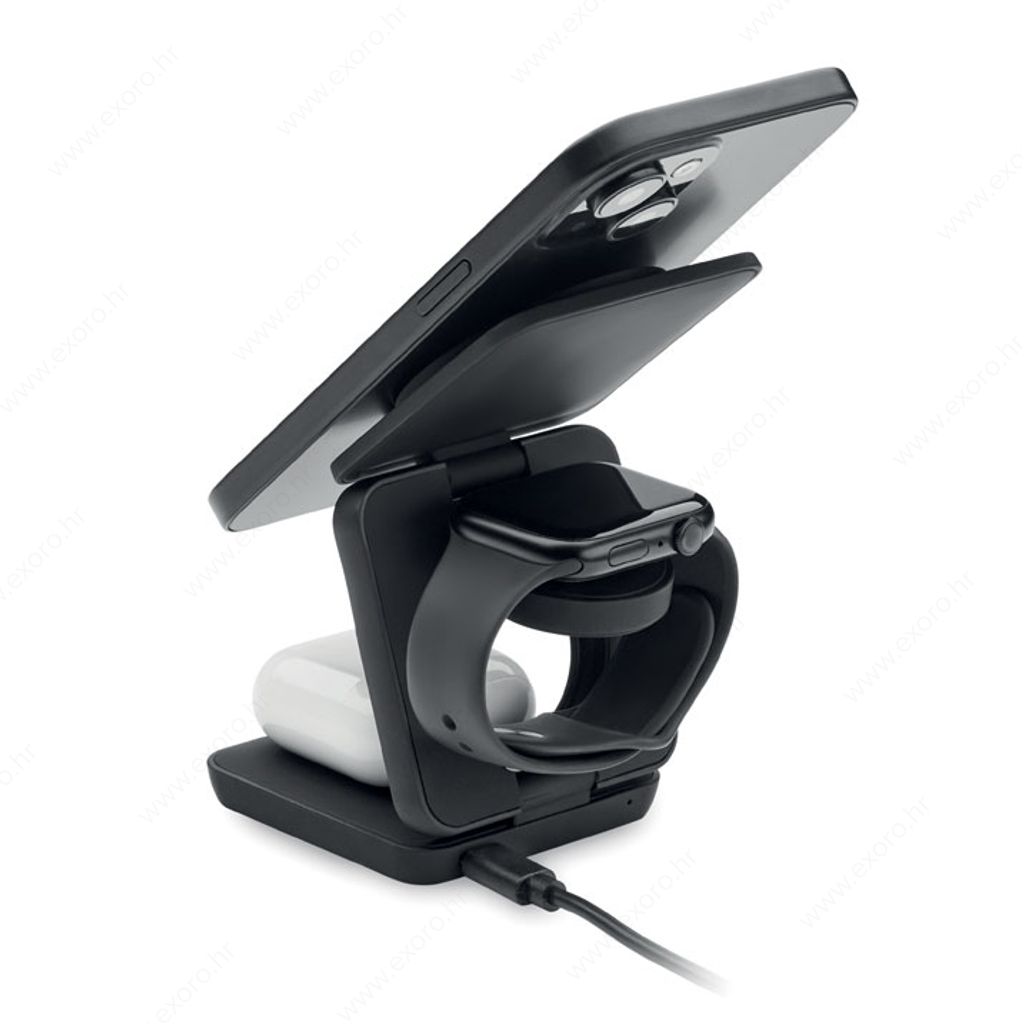 MO2521-03 Punjač bežični NETICA magnetni, 15W, crni