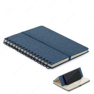 Notes spiralni A5 STRATA 80L, linije, plavi