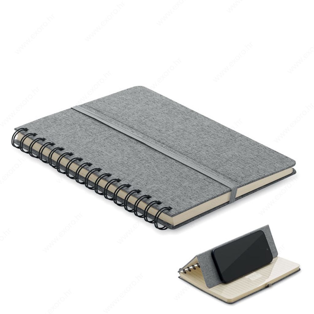 MO2522-07 Notes A5 STRATA, sivi