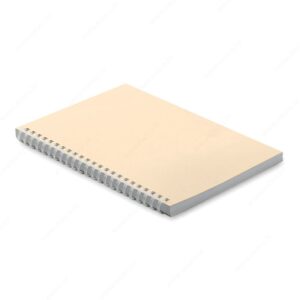 Notes spiralni A5 RECARNOTE 80L, linije, bež