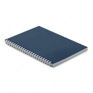 Notes spiralni A5 RECARNOTE 80L, linije, plavi (navy)