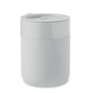 Šalica QERAM silikonska, 300ml, bijela