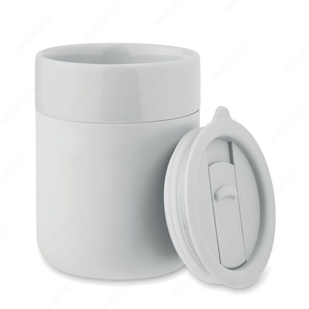 MO2528-06 Šalica QERAM silikonska, 300ml, bijela