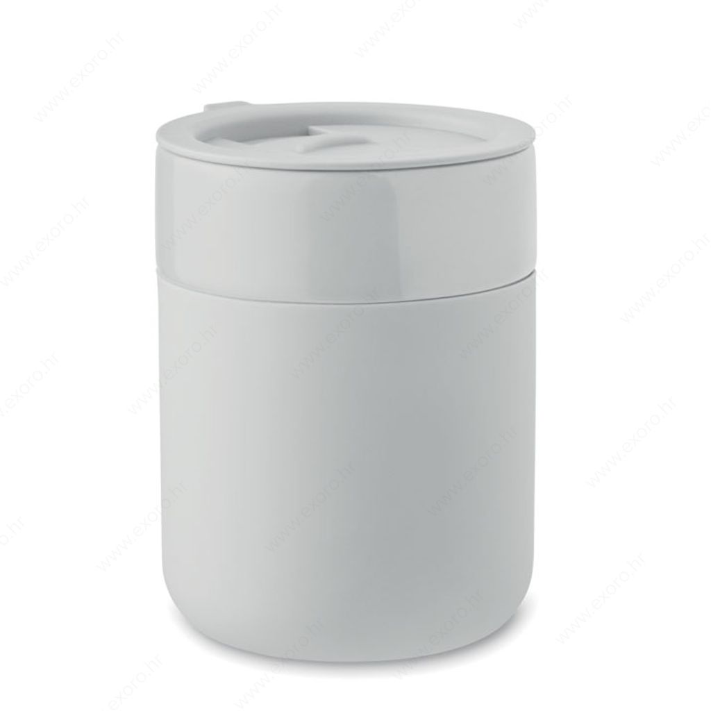 MO2528-06 Šalica QERAM silikonska, 300ml, bijela