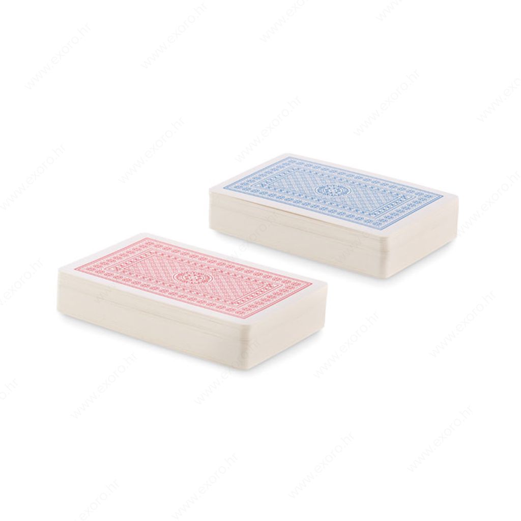 MO2532-22 Set karata za poker u kutiji PLAYCARD prozirna