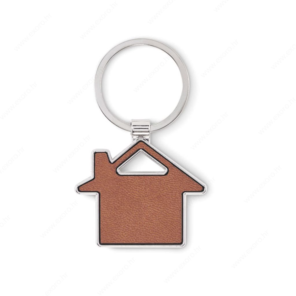 MO2538-01 Privjesak kućica LOUSE smeđi