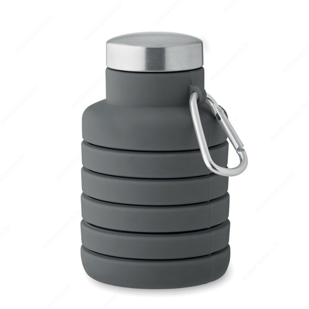 MO2548-15 Boca KOLAPSI silikonska, sklopiva, siva