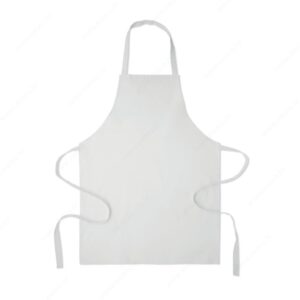 Pregača SOUS COLOUR pamuk, poliester, 180g, bijela