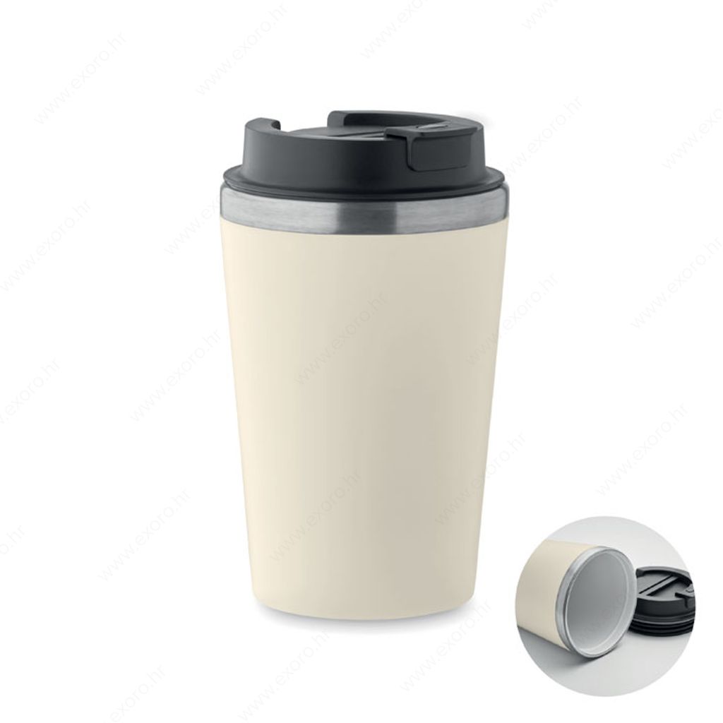 MO2572-13 Čaša BLERM termo, metalna, 350ml, natur