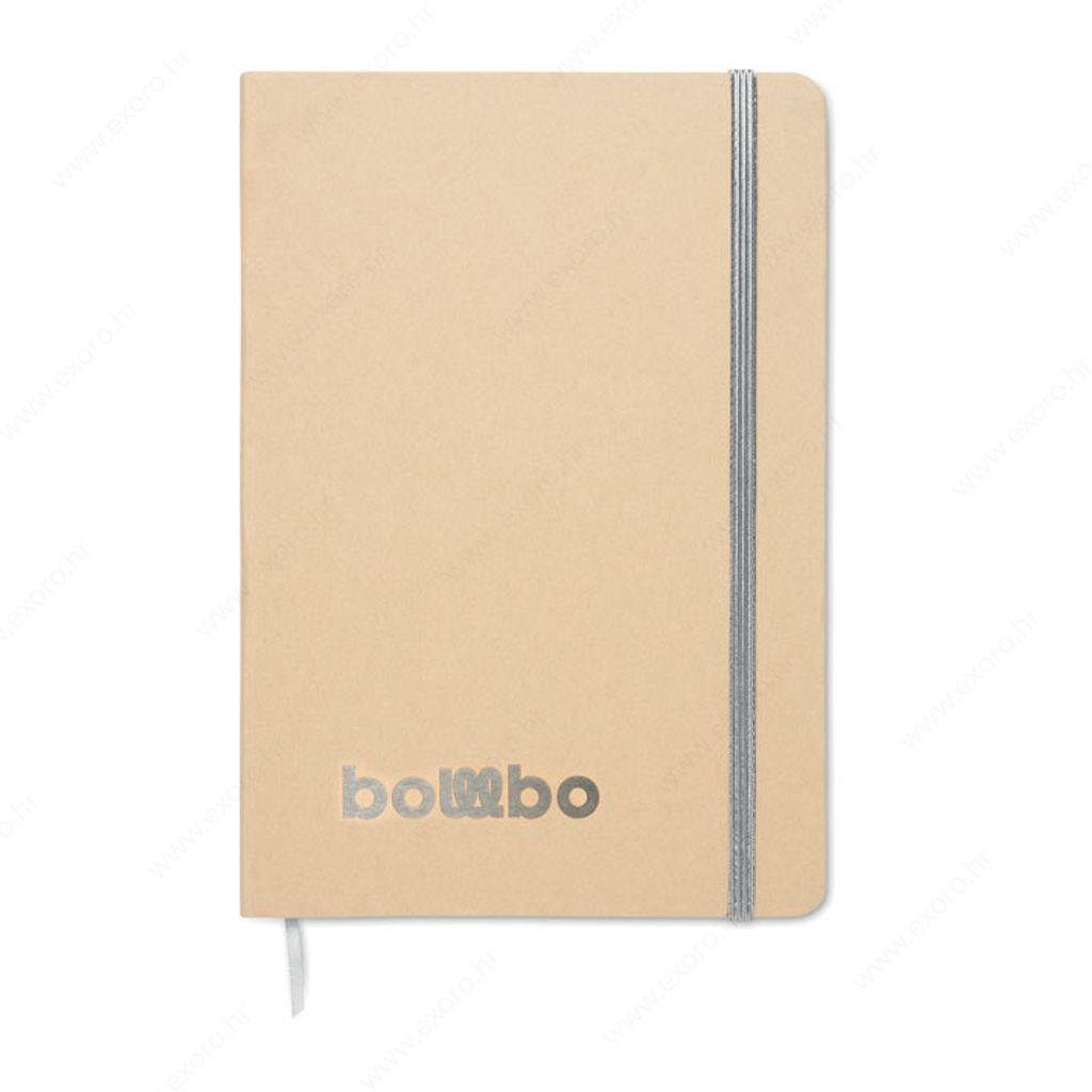 MO2580-14 Notes A5 ROUTE, srebrni