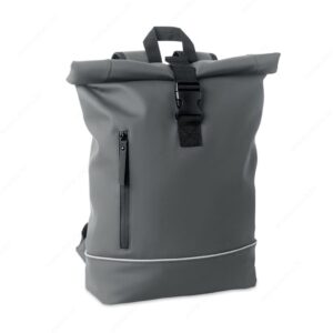 Ruksak LOPTOSA PU, vodootporan, sivi (stone grey)