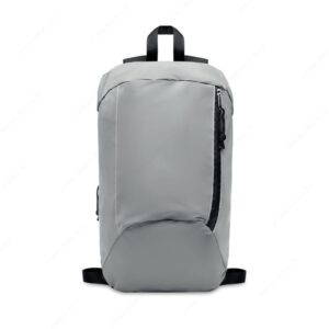 Ruksak VISIBACK PET, sivi (matt silver)