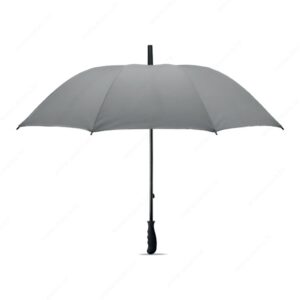 Kišobran VISIBRELLA 23" ručno otvaranje, vjetrootporan, sivi