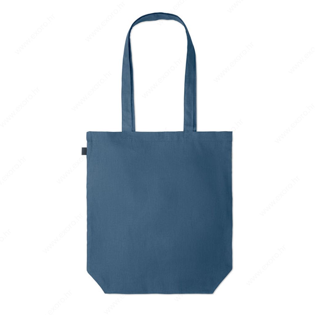 MO6162-04 Torba shopping NAIMA TOTE hemp sa dugim ručkama, 200g., plava