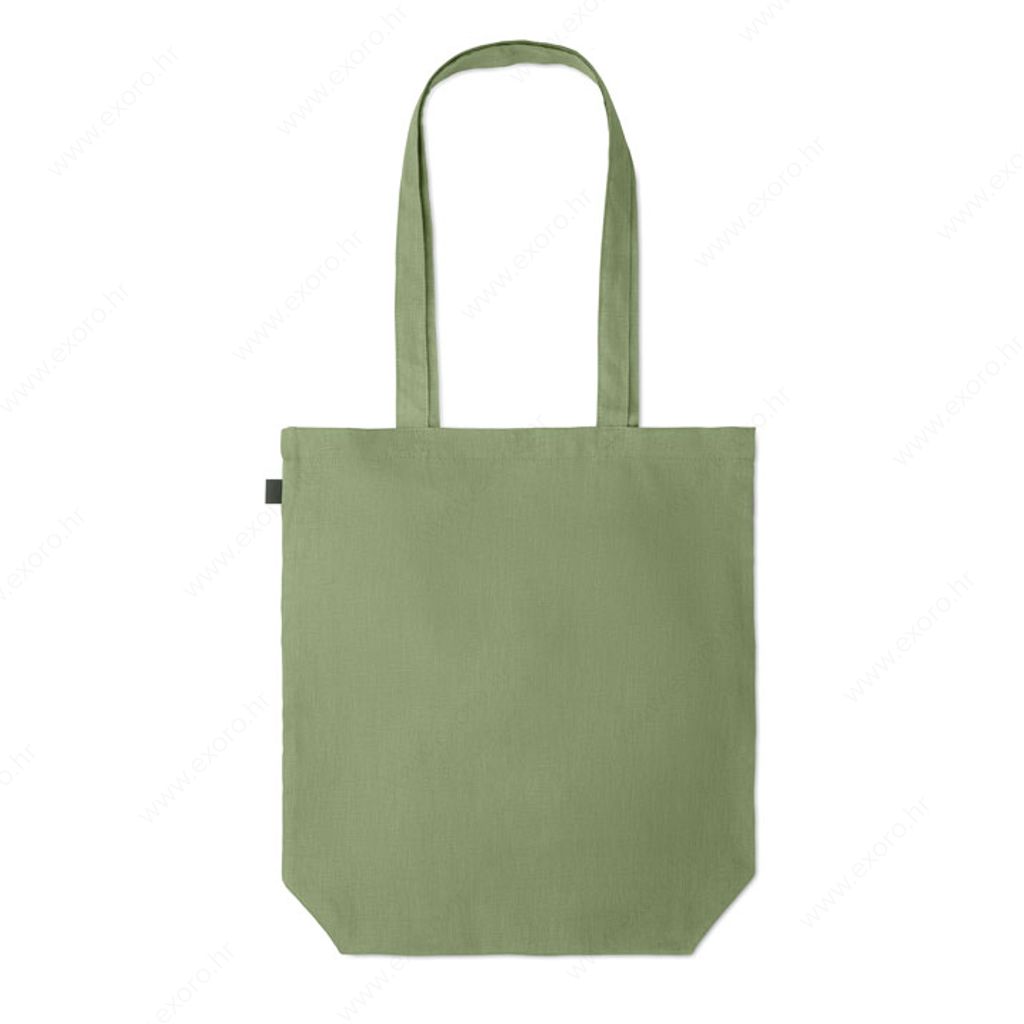 MO6162-09 Torba shopping NAIMA TOTE hemp sa dugim ručkama, 200g., zelena