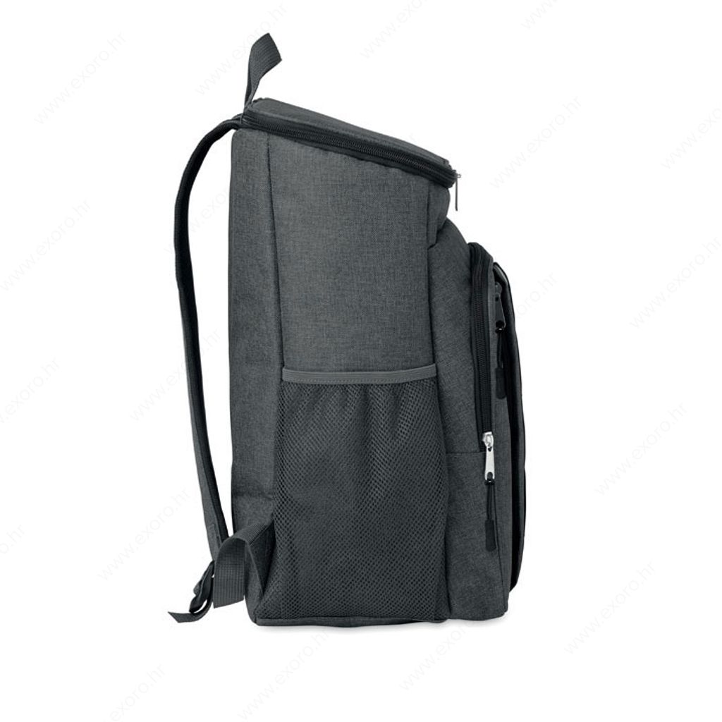 MO6167-03 Ruksak MONTECOOL + pribor za jelo za 2 osobe crni