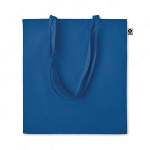 Torba shopping ZIMDE COLOUR pamuk, 140g, plava (royal blue)