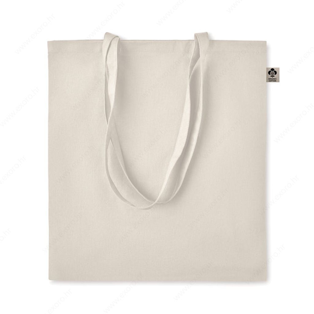 MO6190-13 Torba shopping ZIMDE 100% pamuk, duge ručke, 140g., natur