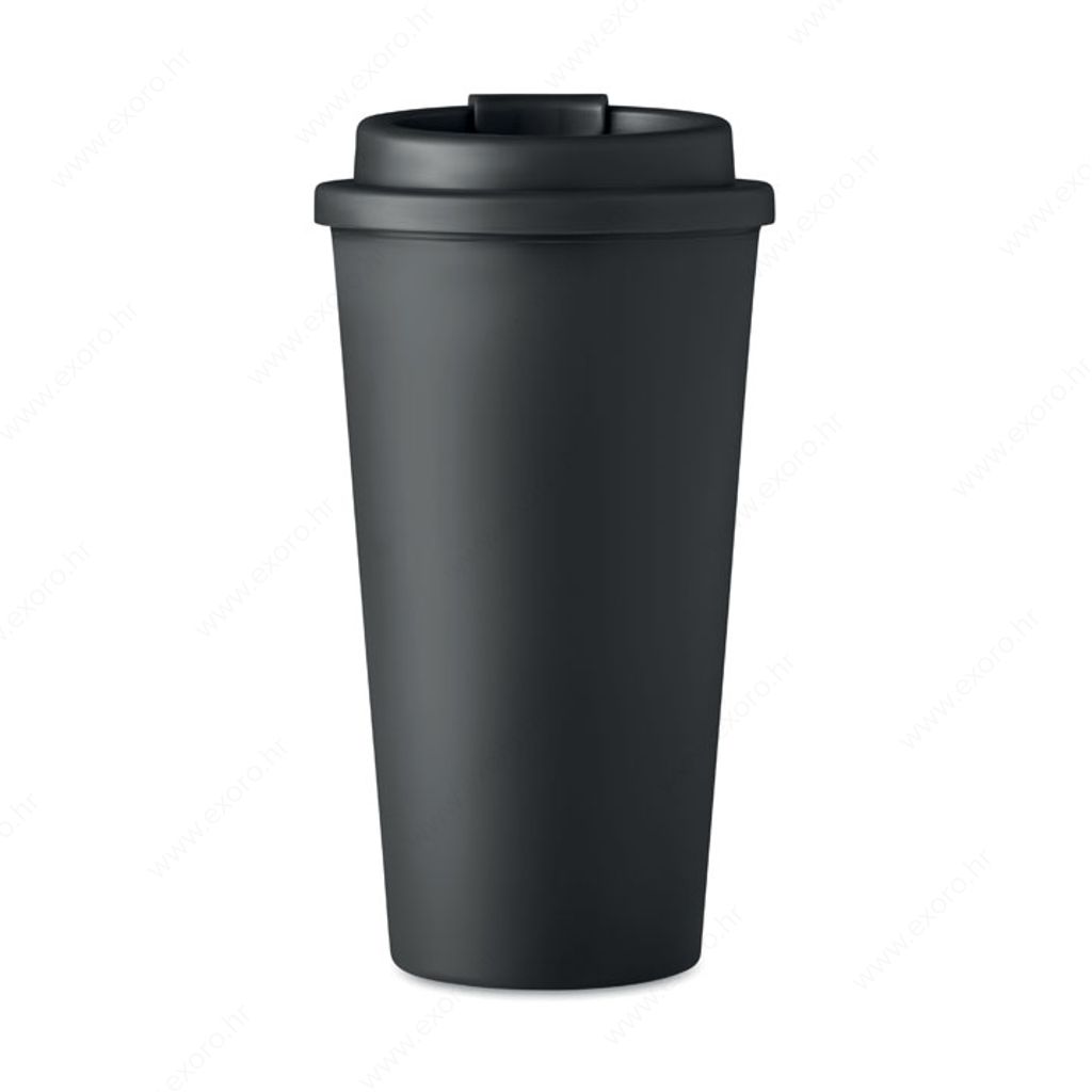 MO6244-03 Čaša TUESDAY termo, plastična, 475ml, crna