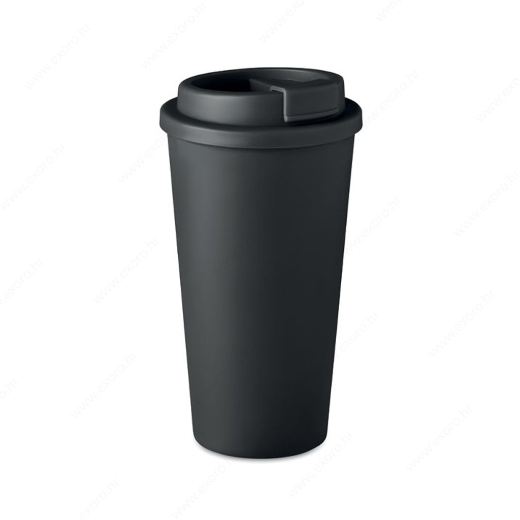 MO6244-03 Čaša TUESDAY termo, plastična, 475ml, crna