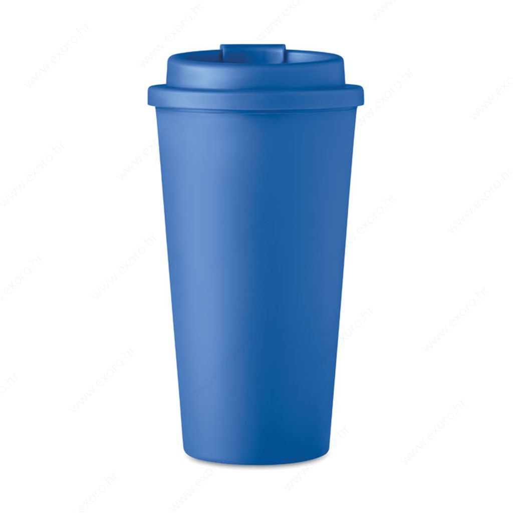 MO6244-04 Čaša TUESDAY termo, plastična, 475ml, plava
