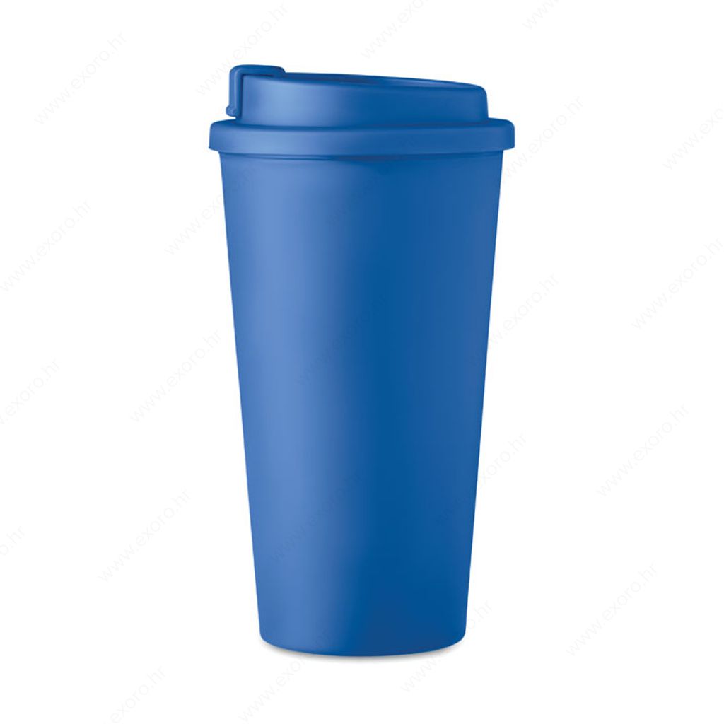 MO6244-04 Čaša TUESDAY termo, plastična, 475ml, plava