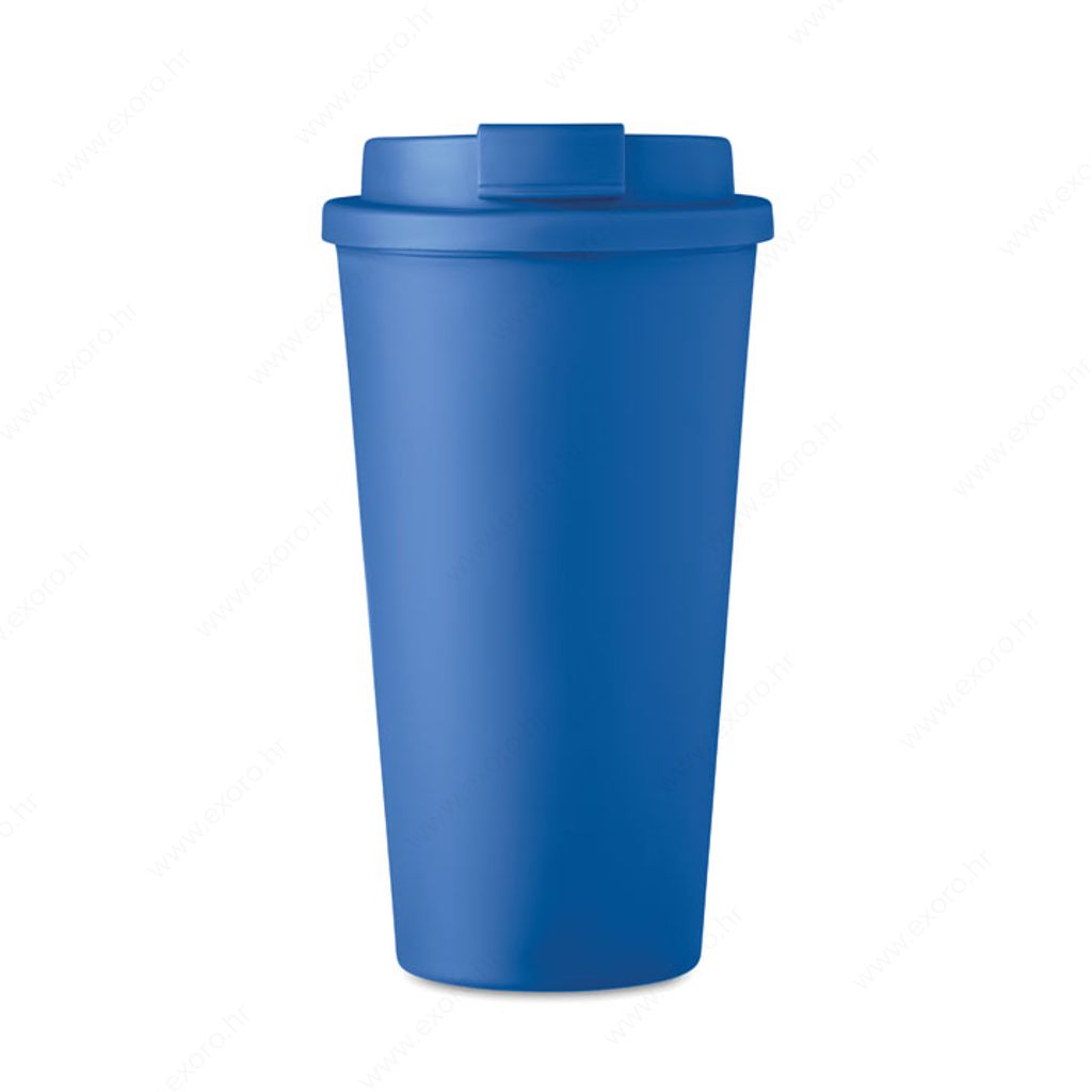 MO6244-04 Čaša TUESDAY termo, plastična, 475ml, plava