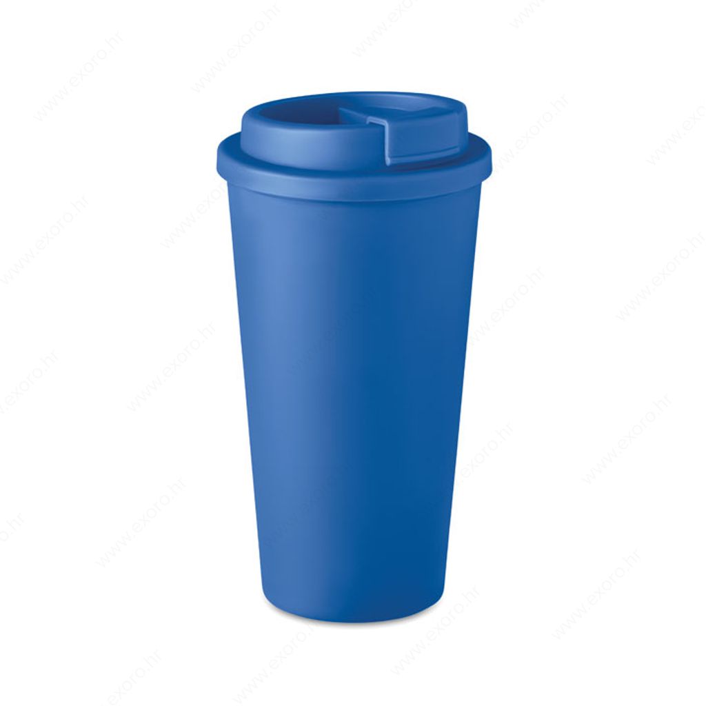MO6244-04 Čaša TUESDAY termo, plastična, 475ml, plava